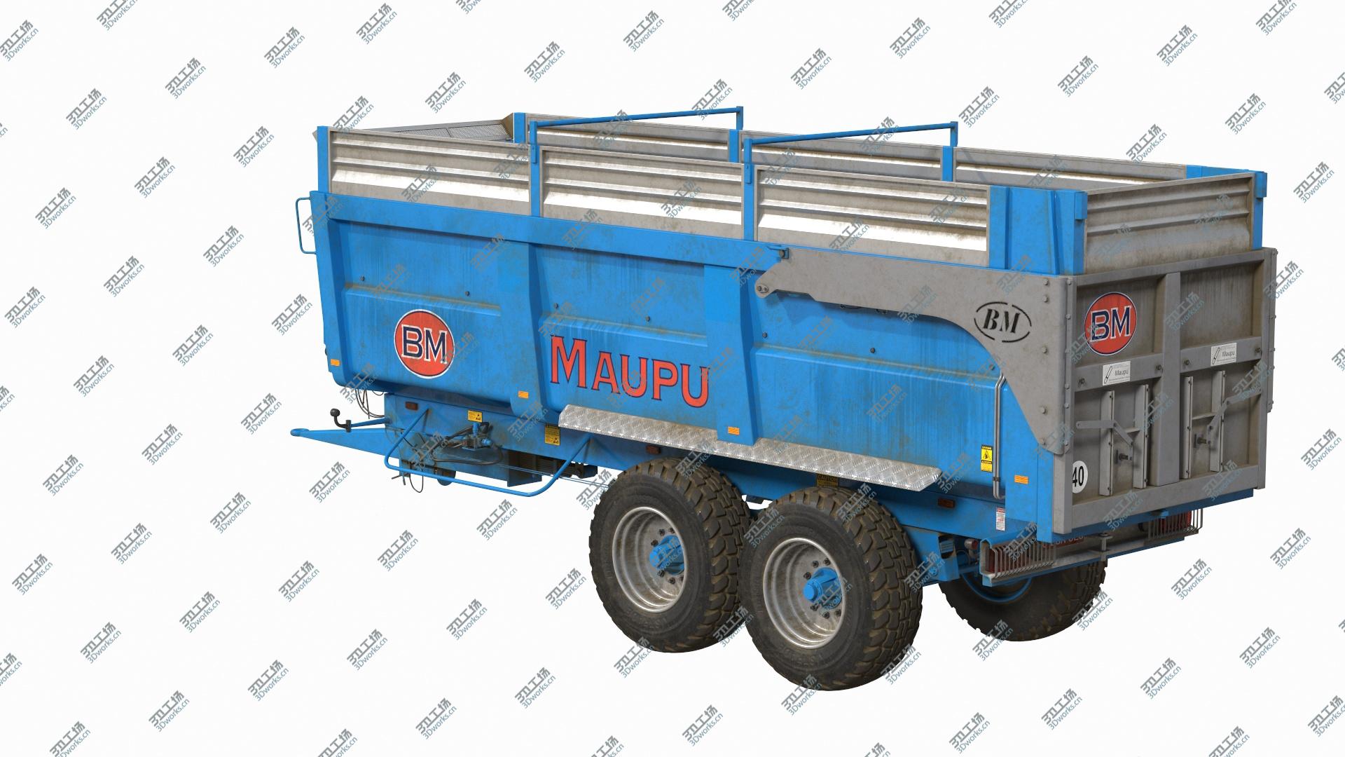 images/goods_img/202105074/Maupu 18t Dirty Body Tipper Trailer model/2.jpg